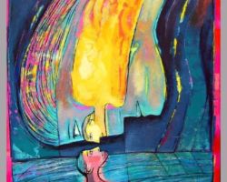 "Baptism"
Acrylic on paper
70X100cm
Sold