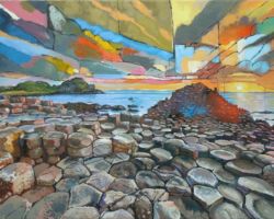 "Causeway" (Giant's Causeway, Northern Ireland)
50 X 70 cm
Oil on canvas
Unframed
Sold