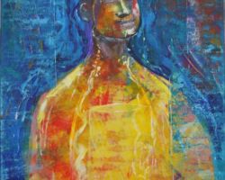 "Overflow"
Acrylic and oil on canvas
Size: 80X50cm
Sold