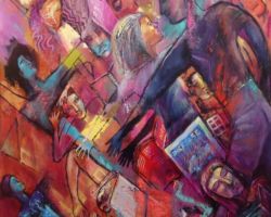 "Story Tellers"
Oil on canvas
Size: 61X75cm
Sold