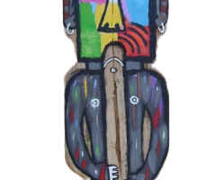 "The Grand Flute"
acrylic on wood
150X25cm
Sold